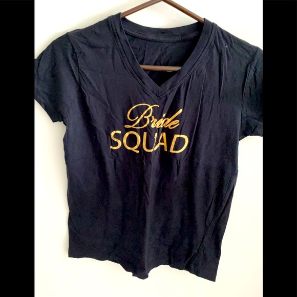 Bride squad top shirt size medium - Picture 1 of 3